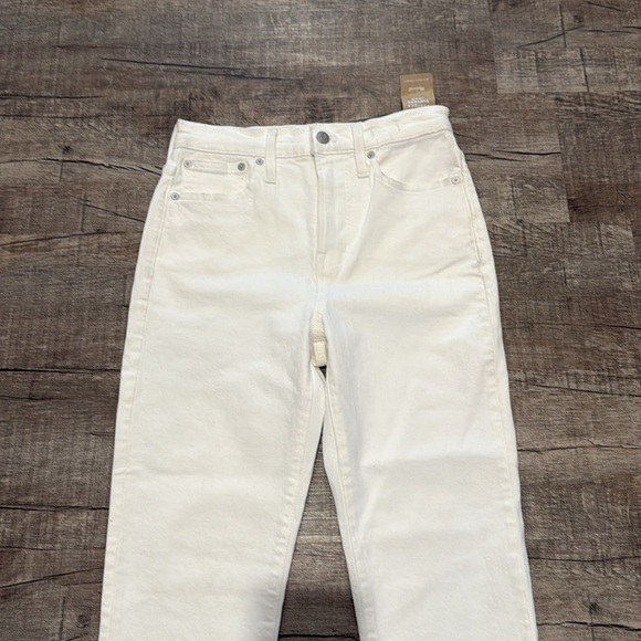 NWT!! Madewell - The Perfect Vintage Jean - White - Size W24 - Picture 5 of 10